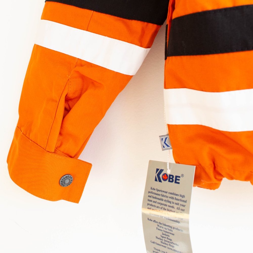 Vintage Orange Adidas Kobe Rain Jacket - Picture 6 of 12
